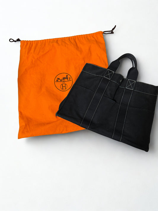 Hermès Canvas Tote Bag
