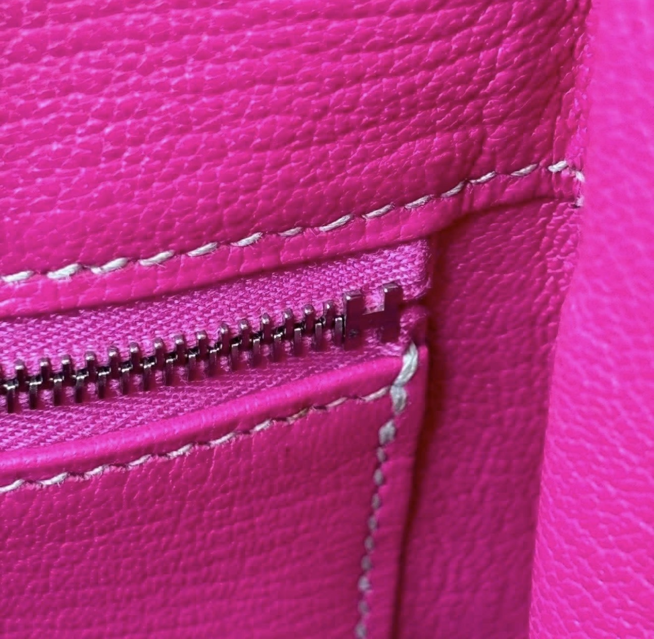 Hermès Kelly 35 Candy Tosca Epsom Palladium Hardware Bag with Strap & Clochette