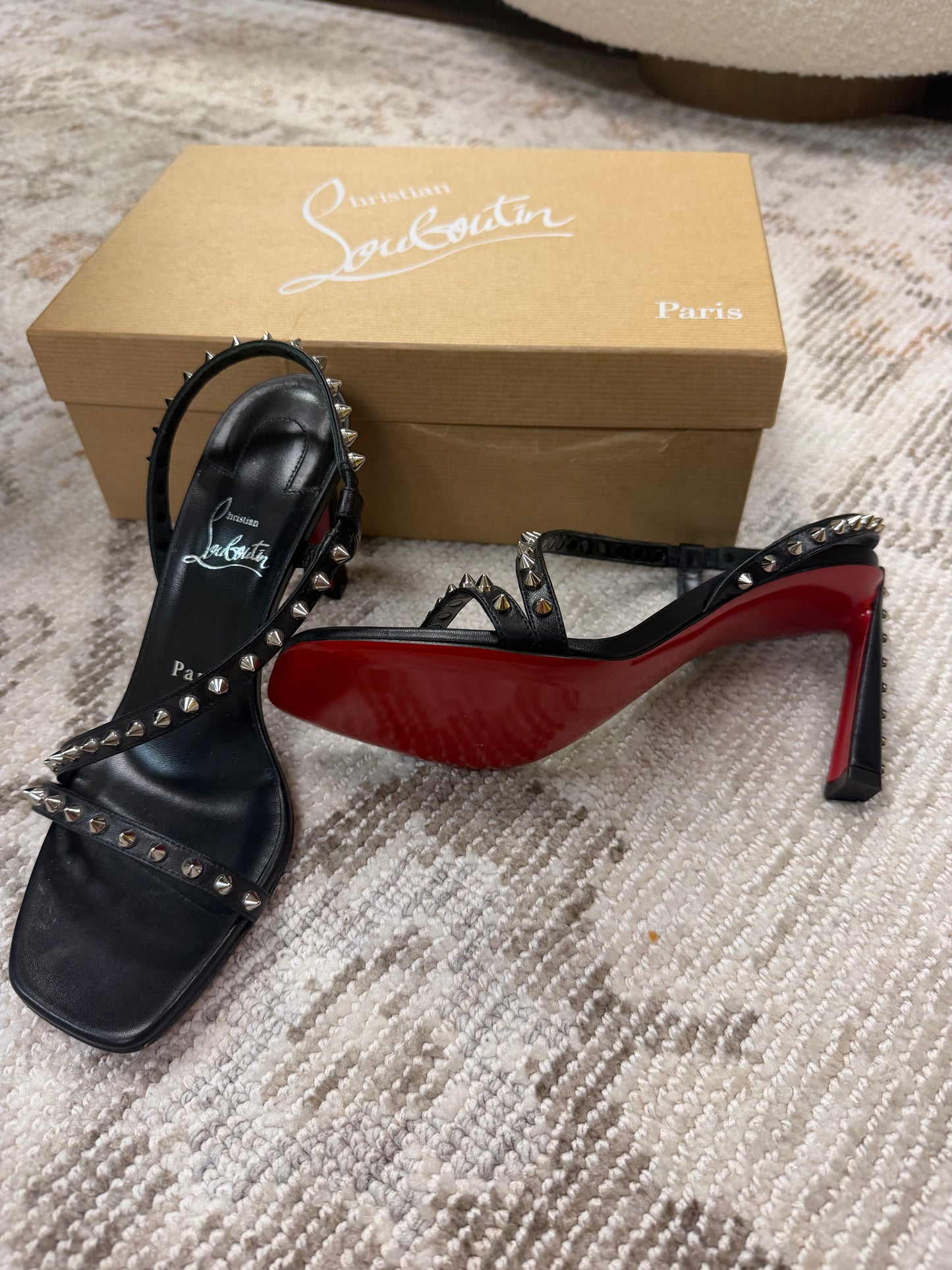 Christian Louboutin Rosa Condorapik 85 Heels — Brand New