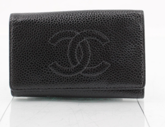 Chanel Caviar Leather Key Case – Black | 7 Series