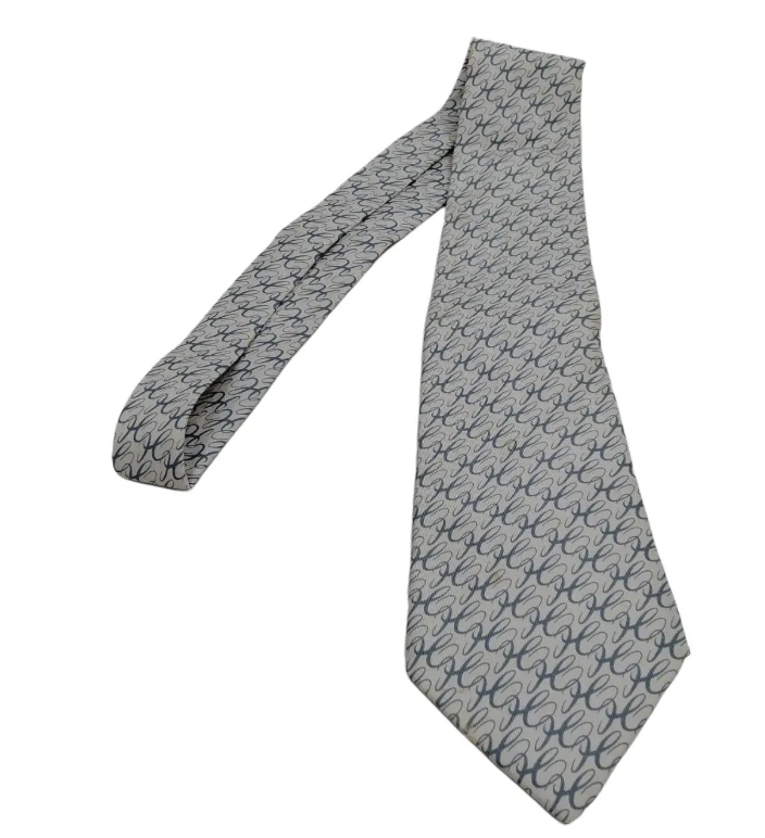 Hermès Silk Tie – Pastel Print