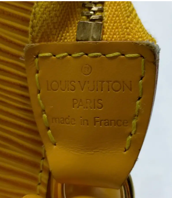 Louis Vuitton Epi Leather Pochette – Yellow Shoulder Bag